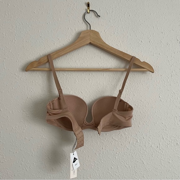 Intimmisimi Monica push-up bandeau bra in ultralight microfiber soft beige - Picture 2 of 4